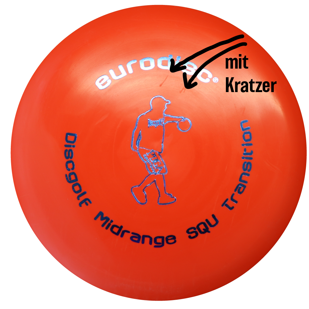 eurodisc® 160 g, Discgolf Midrange Transition SQU, ORANGE - 2nd Choice