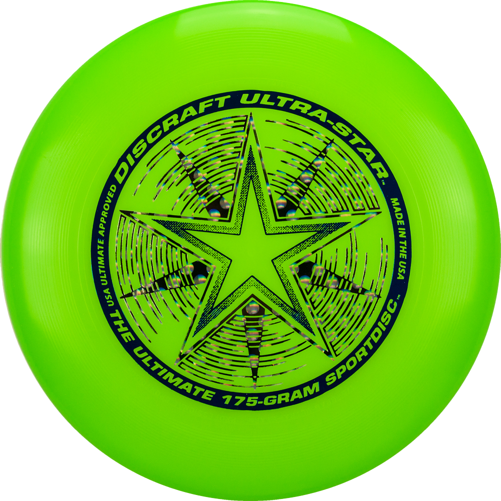 Discraft 175g Ultimate Frisbee Ultrastar black