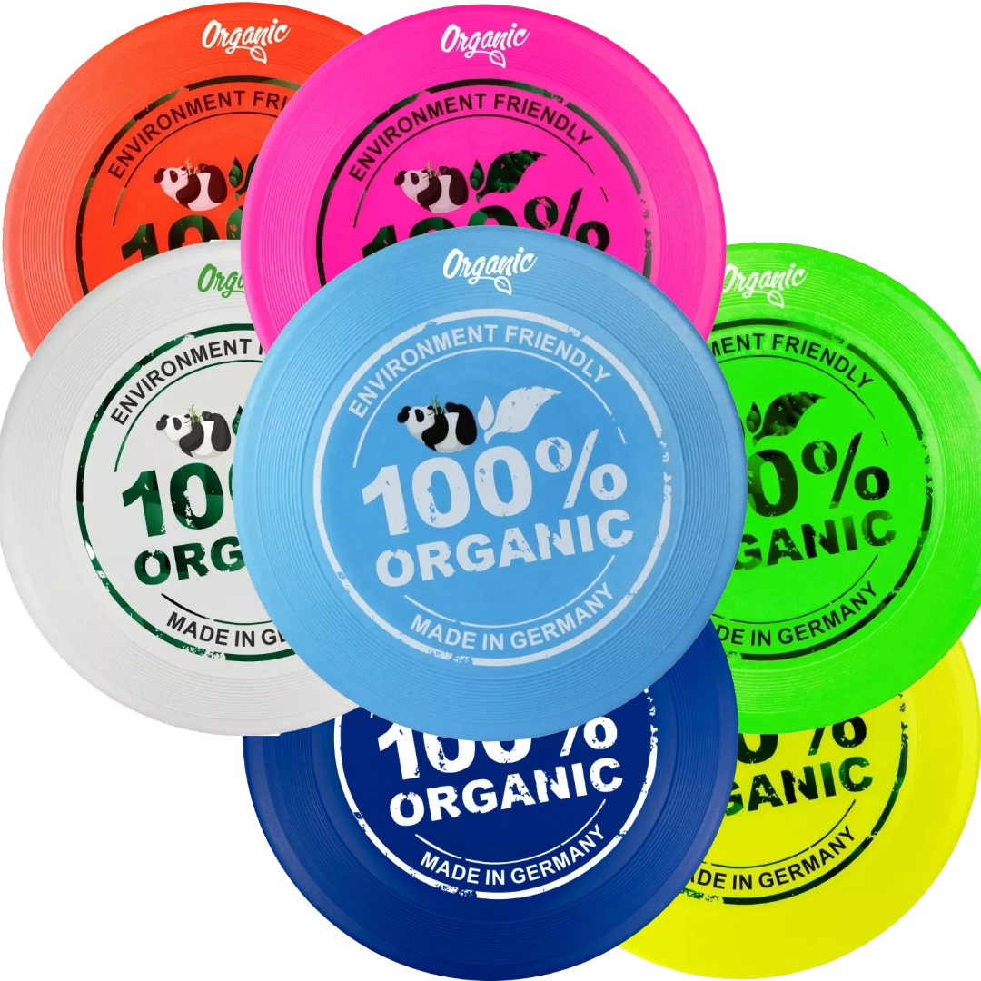 eurodisc® 100g 100% BIO Frisbee 23cm white