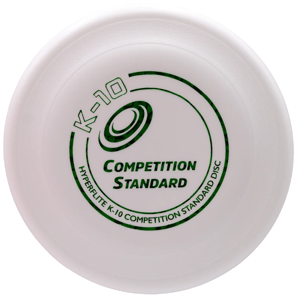 Hyperflite K10 Hundefrisbee Competition Standard Weiss