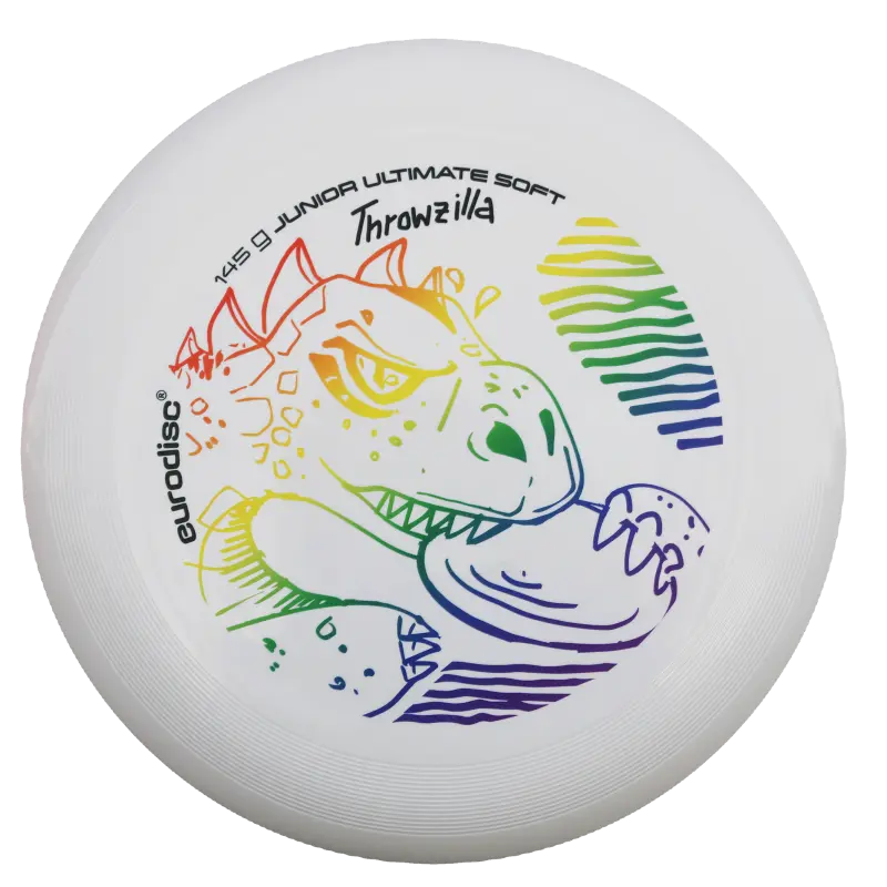 eurodisc® 145 g Junior SOFT Ultimate Throwzilla White