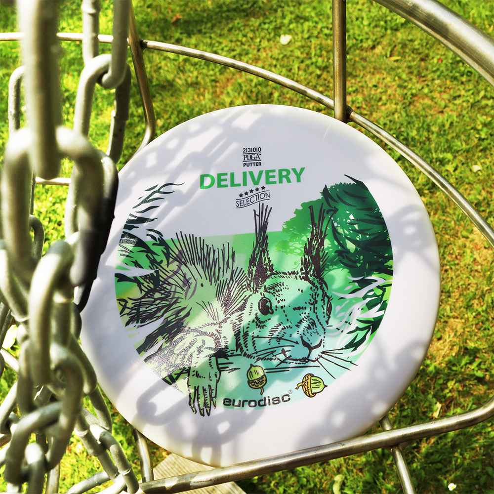 eurodisc® 168g, Discgolf Putter, Delivery, Selection, SQUIRREL