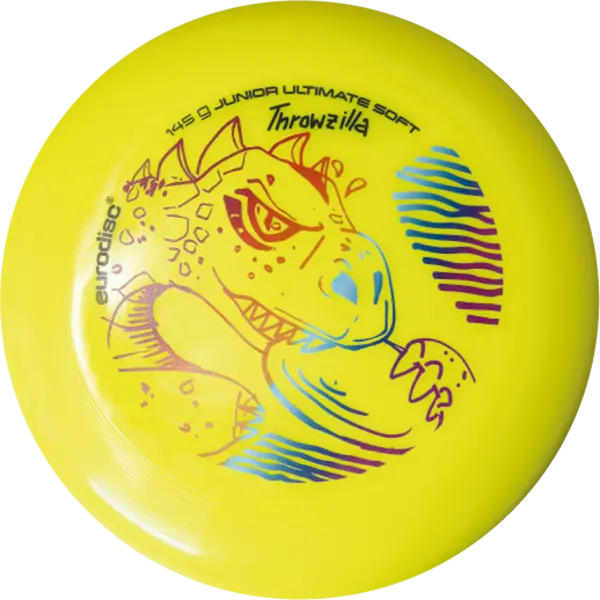 eurodisc® 145 g Junior SOFT Ultimate Throwzilla Yellow