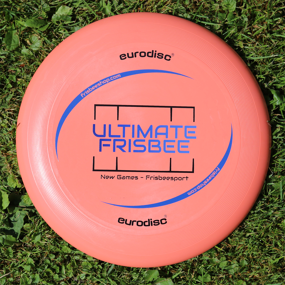 eurodisc® 175g Ultimate Frisbee New Games Apricot aus Bio-Kunststoff