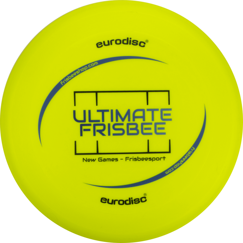 eurodisc® 175g Ultimate Frisbee New Games Hellblau aus Bio-Kunststoff