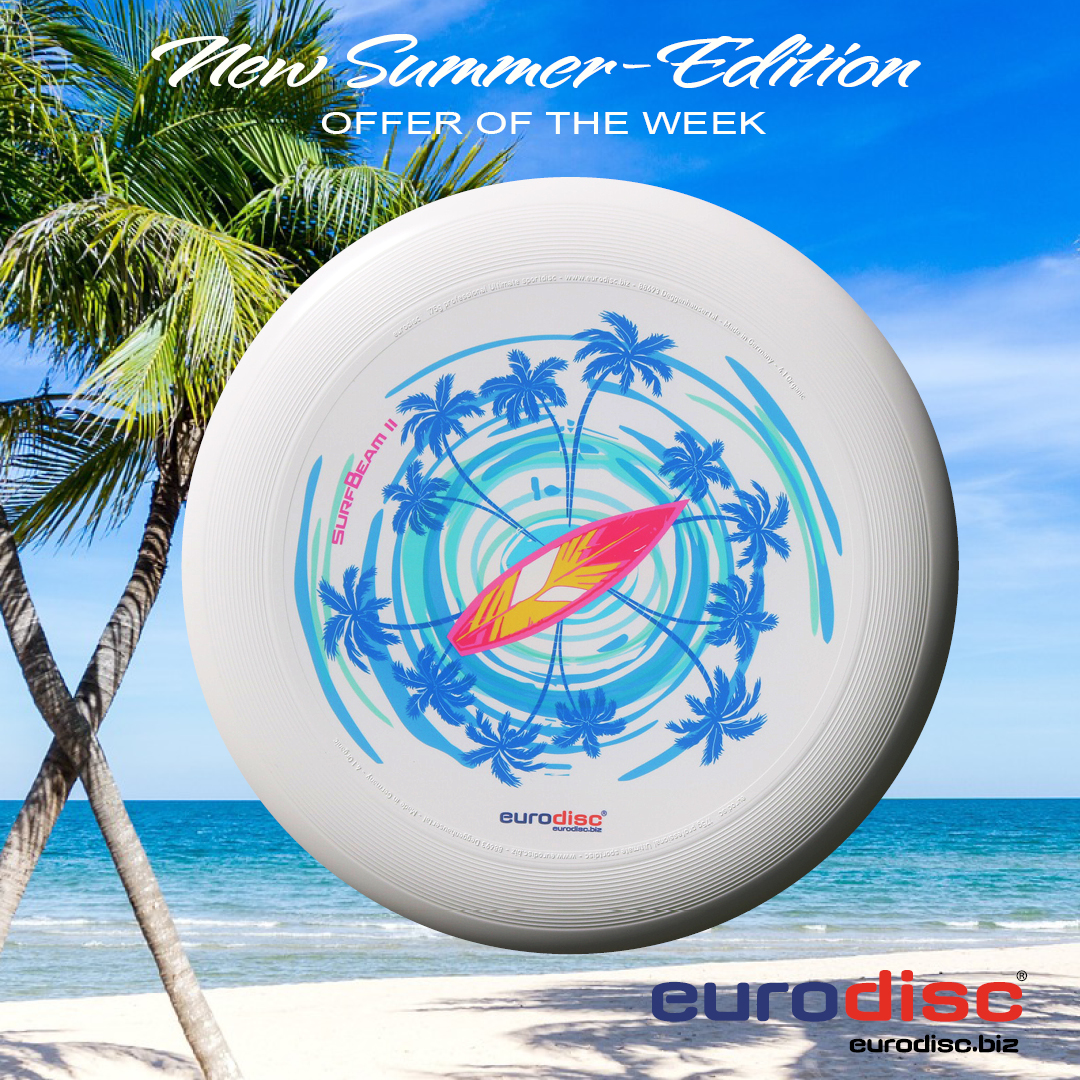 eurodisc® 175g Ultimate Frisbee SurfBeam II organic