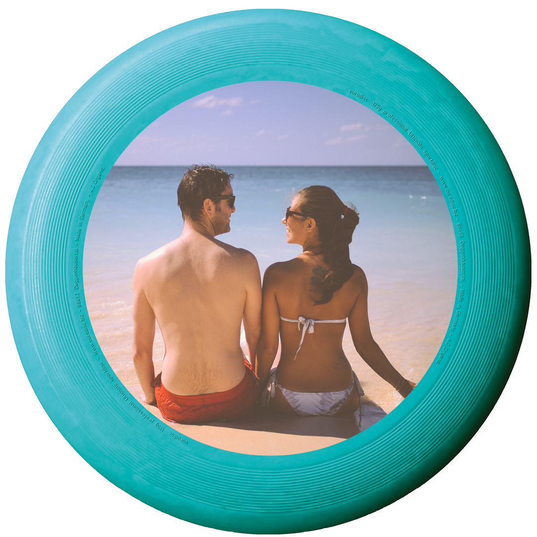 Custom eurodisc® 175g Ultimate Organic Plastic, PETROL