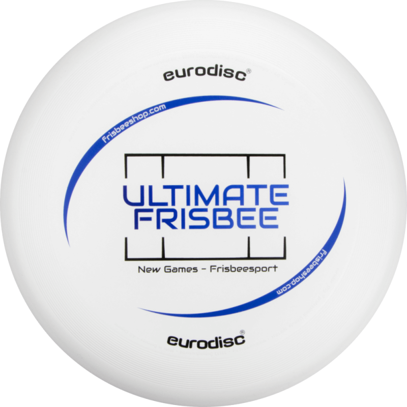 eurodisc® 175g Ultimate Frisbee New Games Hellblau aus Bio-Kunststoff