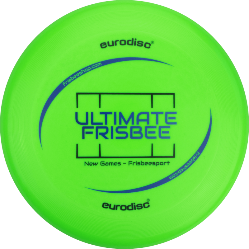 eurodisc® 175g Ultimate Frisbee New Games Hellblau aus Bio-Kunststoff