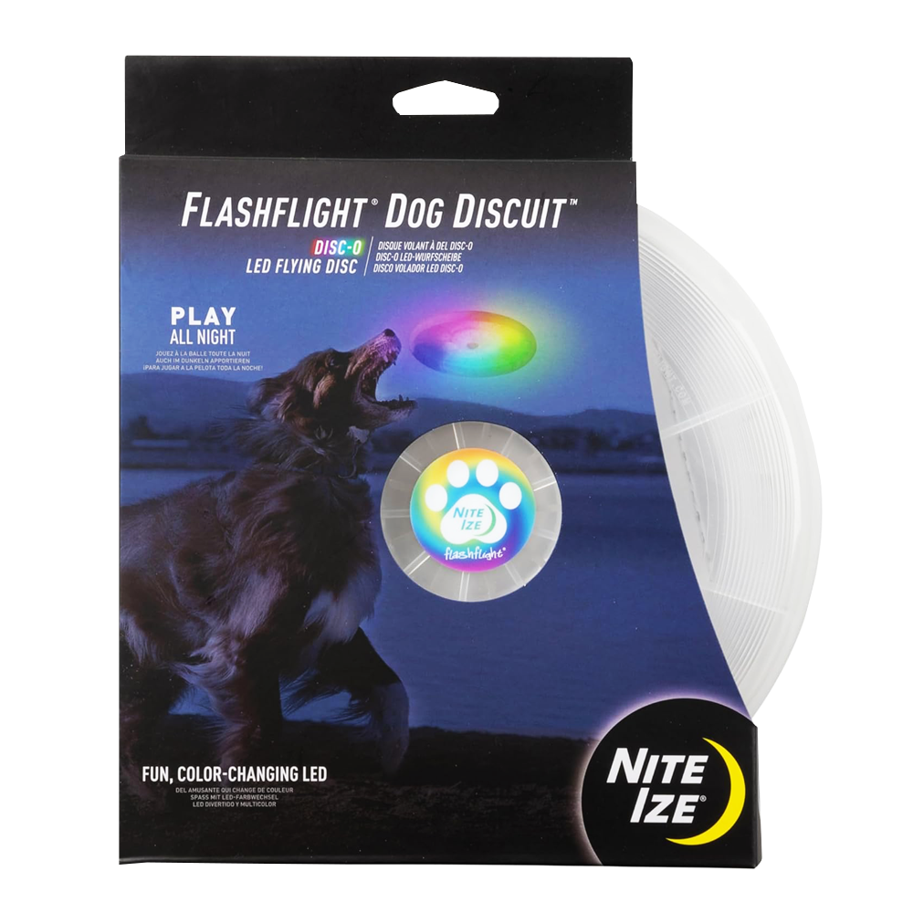 Nite Ize Flashflight Dog Discuit LED Frisbee  