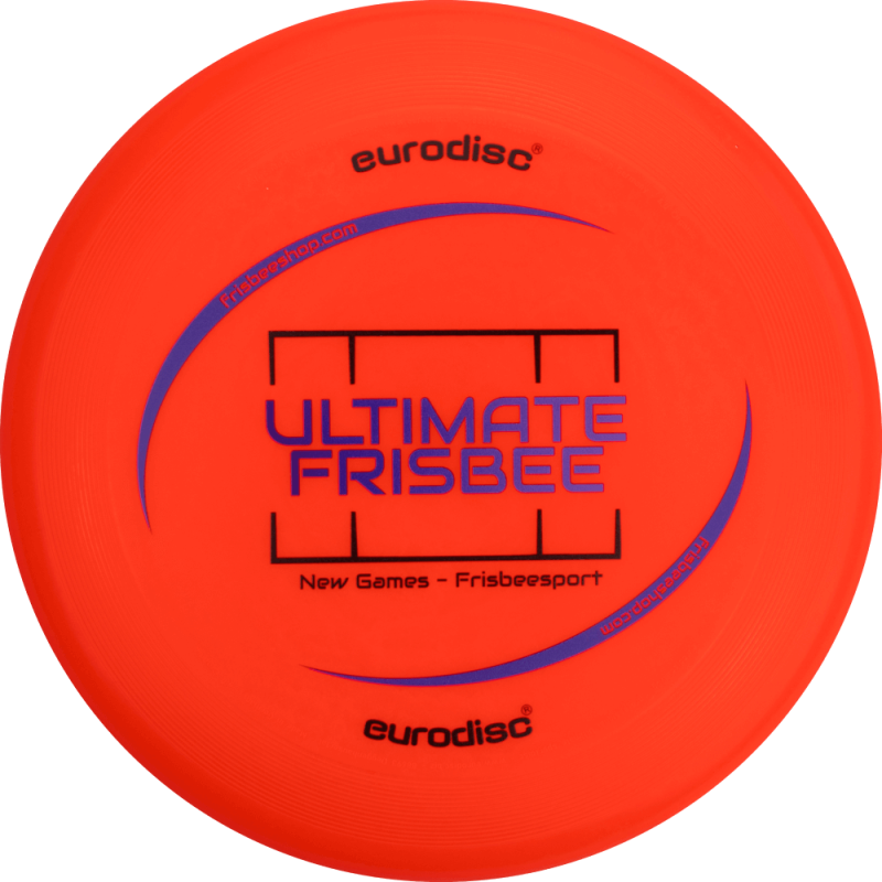 eurodisc® 175g Ultimate Frisbee New Games Hellblau aus Bio-Kunststoff