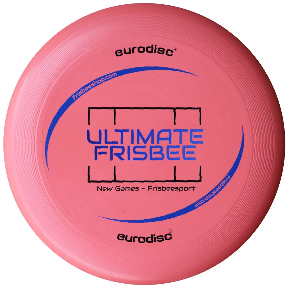 eurodisc® 175g Ultimate Frisbee New Games Apricot aus Bio-Kunststoff