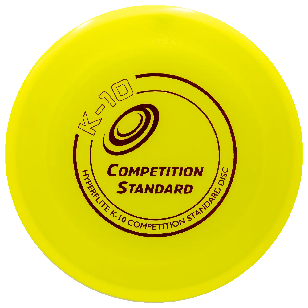 Hyperflite K10 Hundefrisbee Competition Standard Gelb